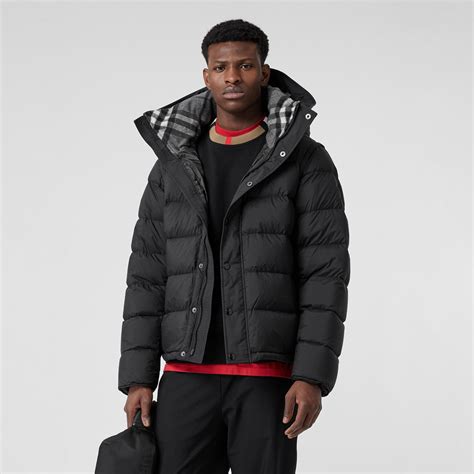 burberry men's down puffer removable sleeves|Men’s Puffer Jackets .